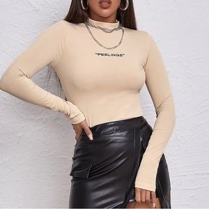 Long Sleeve “ Feelings “ shirt